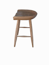 Load image into Gallery viewer, Canadian Red Oak Tractor Seat Bar Stool