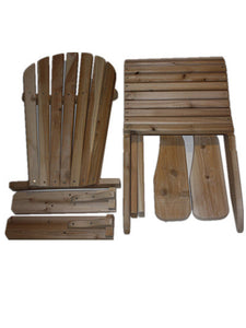 Heavy Duty White Cedar Adirondack/Muskoka Chair