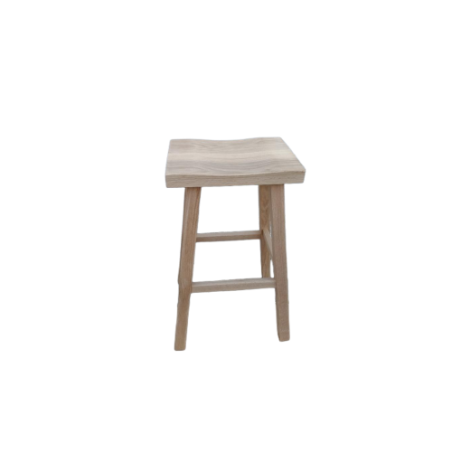 Red Oak Saddle Bar Stool Kit