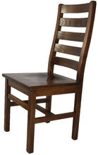 Load image into Gallery viewer, Handmade Solid Wood Ladder Back Dining Chairs