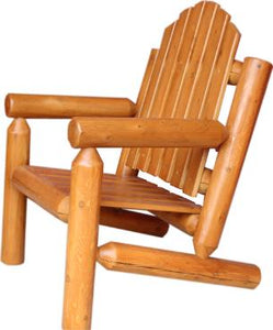 Heavy Duty Cedar Log Patio Chair Kit