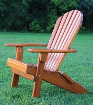 Northern White Cedar Heavy Duty Folding Chair