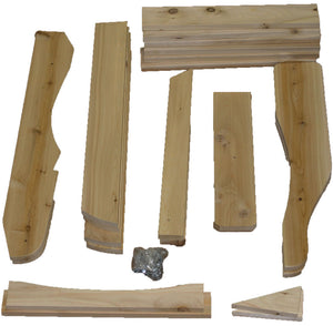 Solid Wood Adirondack/Muskoka Chair Kits