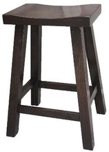 Load image into Gallery viewer, Maple or Walnut Saddle Bar Stool Kits