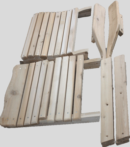 White Cedar High Chair