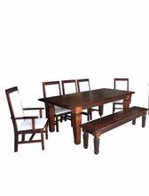 Load image into Gallery viewer, Solid Wood Dining Table Set